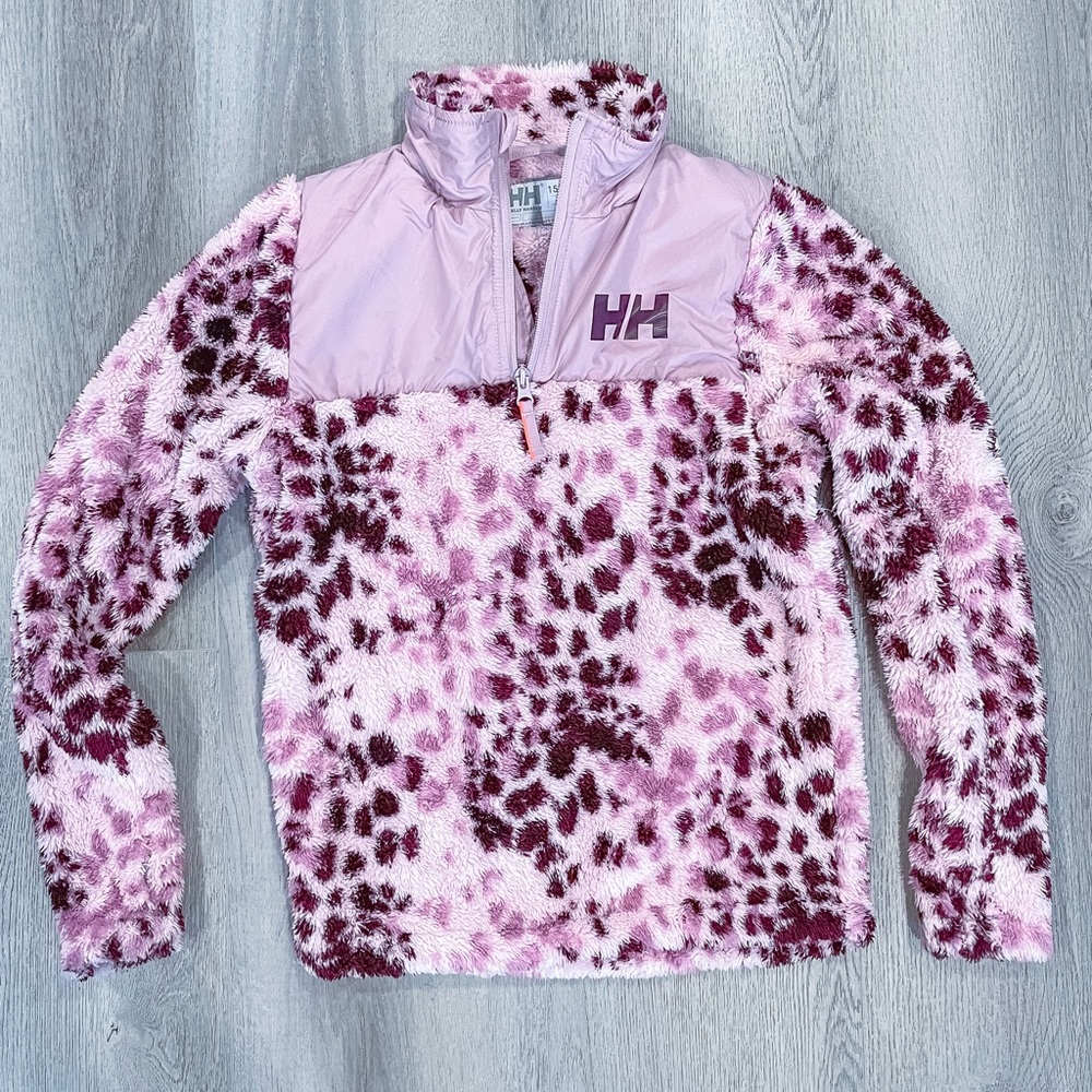 Helly Hansen 1/2 zip midlayer girls jacket